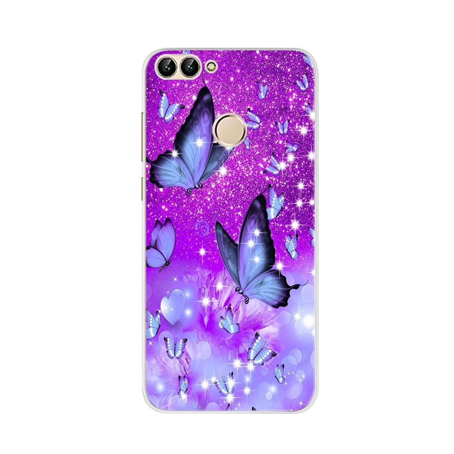 For Huawei P Smart 2018 Case TPU Soft Silicone Back Cover Phone Case For Huawei P Smart 2019 Cover Fundas FIG-LX1 PSmart Case