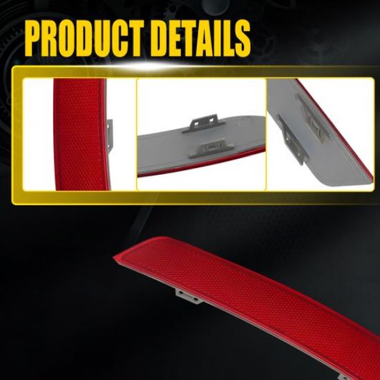 Rear Bumper Right Tail Reflector Lamp 2013-2016 For Mercedes GL500 Benz GL550