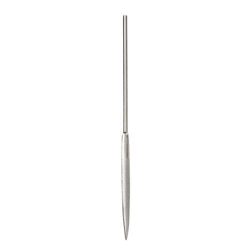 Besdia Diamond Precision File #400, 1 Piece, for Polishing and Grinding (Semi-Round, PF-102V)
