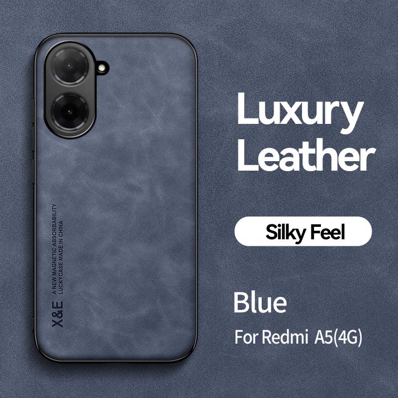 Funda For Xiaomi Redmi A5 4G Case Leather Car Magnetic Holder Phone Cover for Redmy A5 A 5 RedmiA5 Soft TPU Frame Protect Coque
