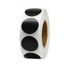 Round Colored Polka Dot Sticker Roll - Assorted Non-Stick Decorative Labels