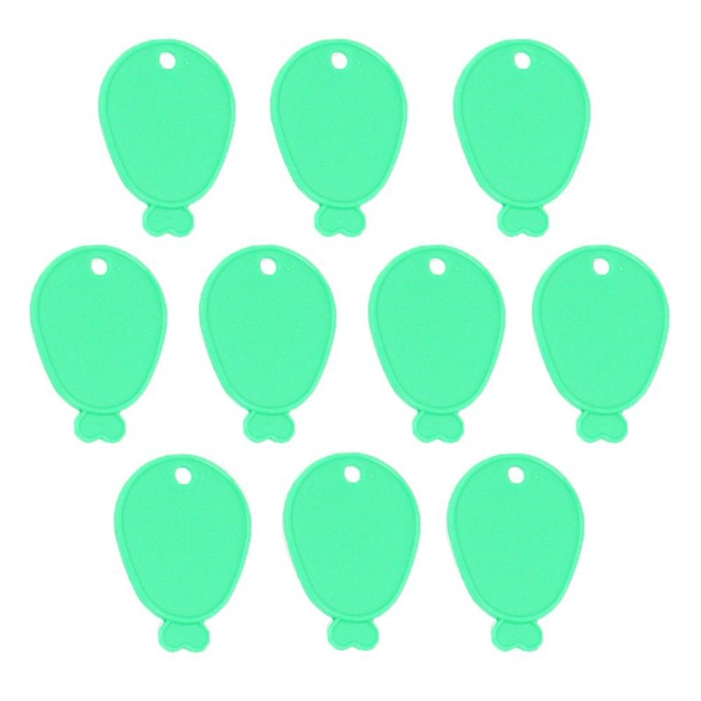 10pcs Cute Plastic Balloon Weights Bright Color Reusable Balloon Hanging Colorful Anti-floating Gravity Blocks Balloon