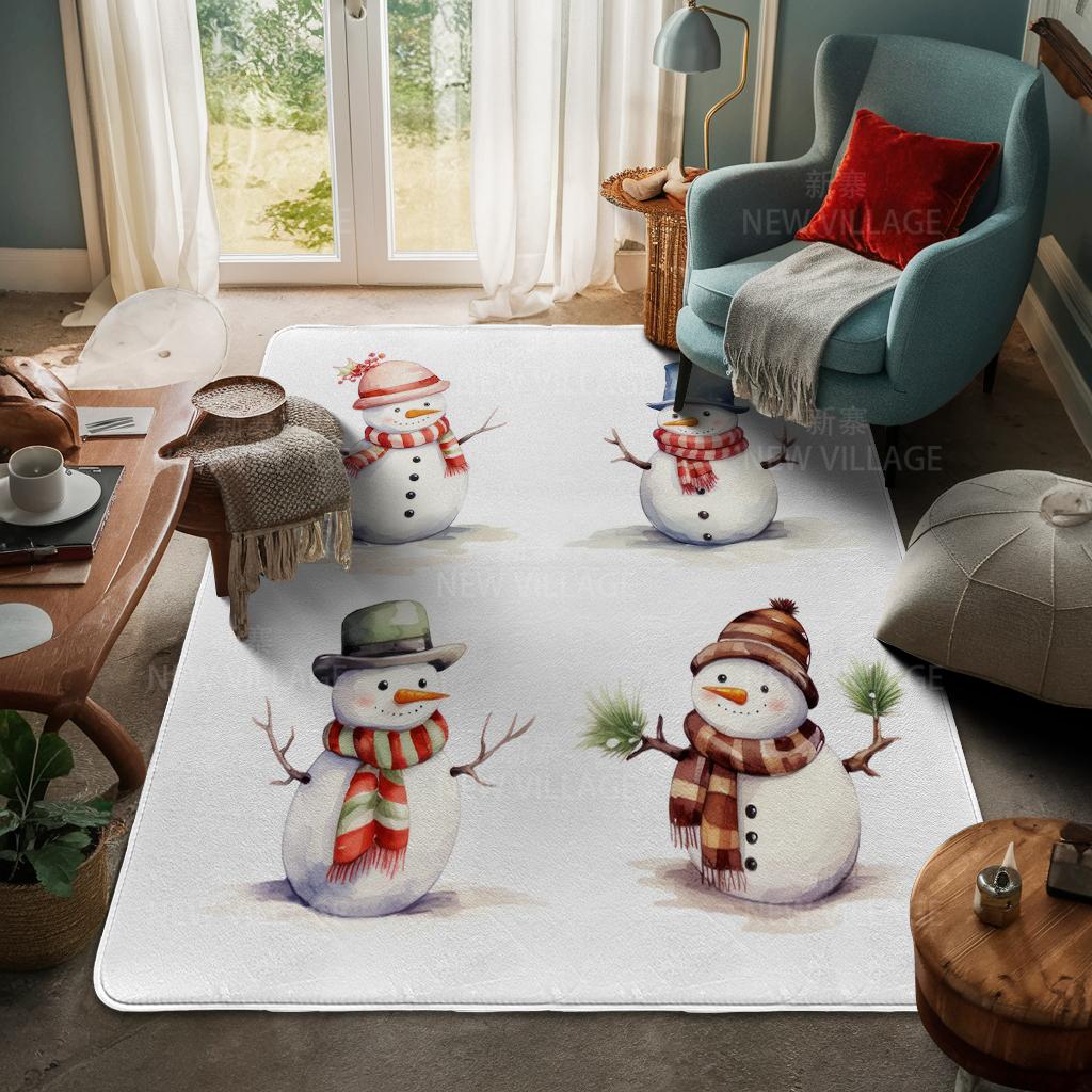 Koberec ke vchodu do domu Rohožka ke dveřím do domu Obývací pokoj Vana Koupelna Protiskluzové koberce s absorpcí vody vana Veselé Vánoce zima
