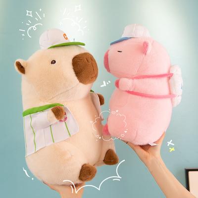 Sports Capybara Doll Ugly Cute Doll Birthday Gift for Girlfriend