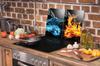 PIANO PROTETTIVO IN VETRO PER CUCINA 2x35x52 FUOCO