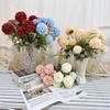 Spring Qi Seven Branch Edge Ball Artificial Flower Wedding Decor For Photography And Home Use