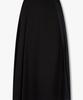 Bobeu Asymmetric Pleated Skirt_Black 7156335003