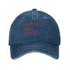 Protect The Dolls Red Logo Washed Baseball Cap  Casual Sun Trucker Hat Summer Unisex Women Running Hippie Snapback Cap