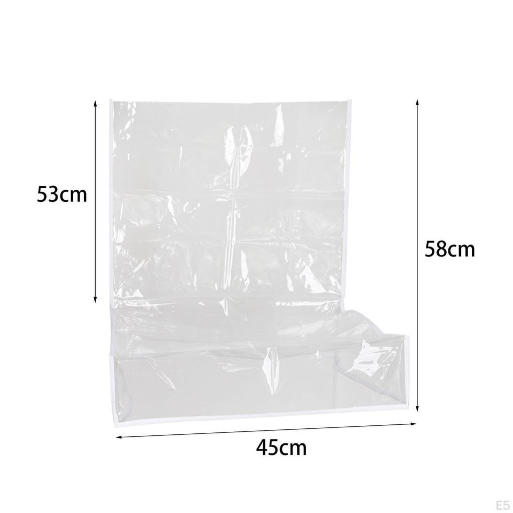 Klare Hülle Esszimmerstuhl PVC-Bezug Küche Tierhaare Transparent Verdickt Vollständige Abdeckung