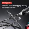 1-5m Elektrische Bohrmaschine Abflussbaggerfeder Verdickter Spülenreiniger für Küche Badezimmer Sanitär