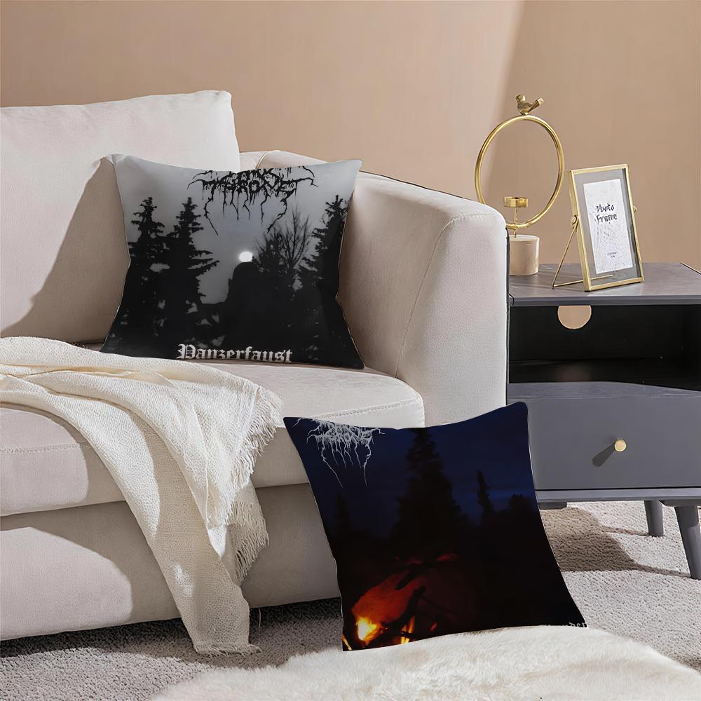 D-Darkthrone Cushion Cover Linen Pillowcase Cover Soft Decor For Sofa Home Room