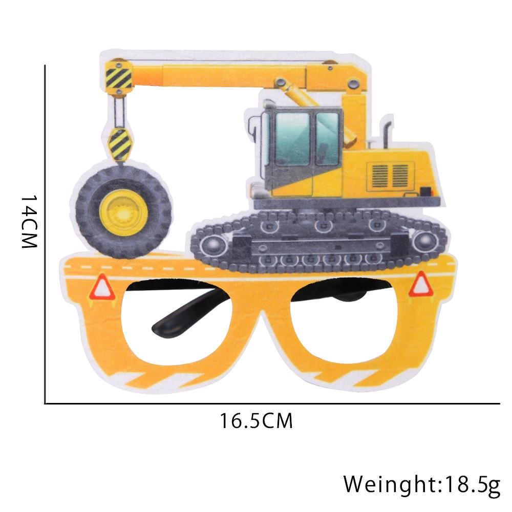 Fun Exciting And Constructionthemed Glasses For Memorable Childrens Moments Party
