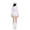 Zhang Yuanying, the same style cos suit, white navy style stage suit, singing suit, women's group stage performance suit, stage performance