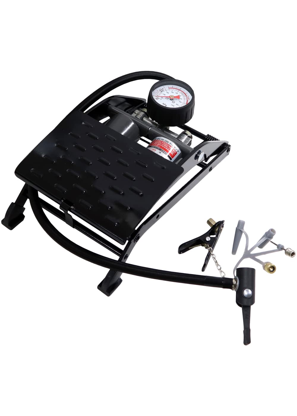 

Meltec PD-200 Foot Pump, Double Cylinder, SG Standard Compliant, American Type Nozzle, High Pressure (Maximum Pressure: 1000kPa)