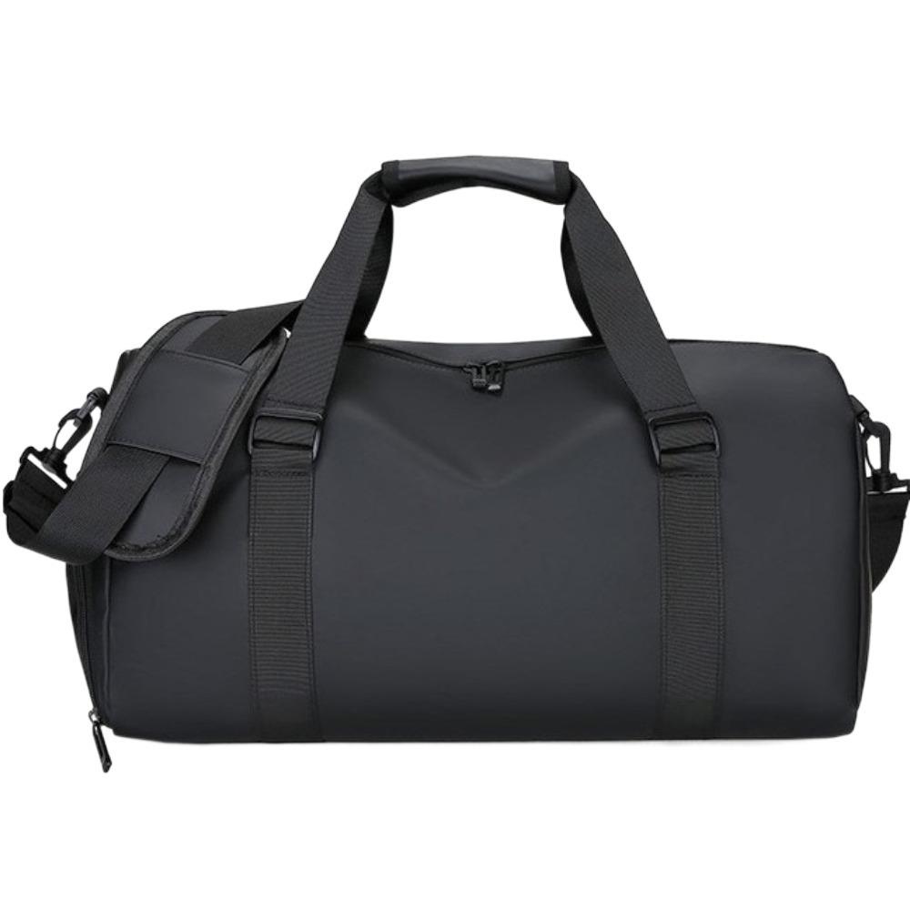 Solid Color Sports Fitness Bag Large Capacity Travel Tote Bag Portable Yoga Training Bag  Outdoor