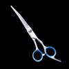 Set di forbici professionali per parrucchiere Lama divisa Forbici curve sfoltitrici Strumenti per la toelettatura degli animali in acciaio inossidabile Kit per il taglio dei capelli
