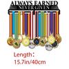 Home & Sports Display Combo:Key Holder & Bathroom Accessories,Wall Coat Racks for | Football & Marathon Medal Holders for Runner