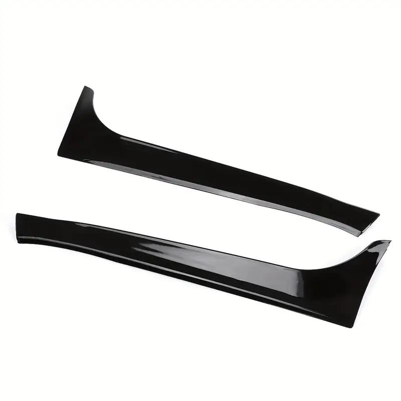 Rear Window Side Spoiler For VW Golf 6 MK6 Standard 2008-2013 Window Trunk Spoiler Canard Canards Glossy Black Splitter