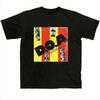 Band Rock and 3Vocal Japanese Rock Music Cotton Loosefitting Straightcut Shortsleeved Tshirt for Both Men and Women