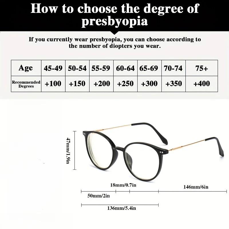 Fashion Metal Round Retro Glasses for Women Men Circle Clear Lens Frame Eyeglasses