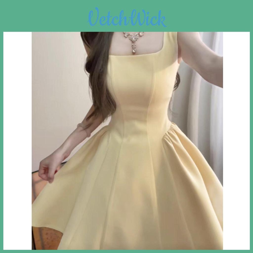 Girls Summer A Line Dress With Cotton Polyester Fabric For Casual Wear