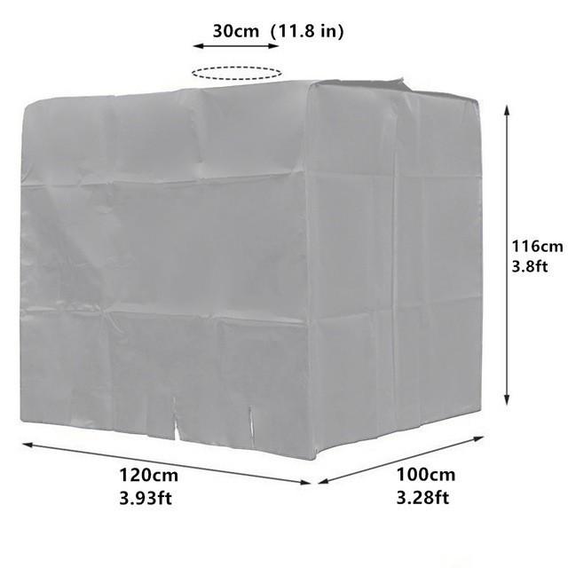 Copertura Termica Impermeabile Antipolvere 210D per Serbatoio IBC da 1000L