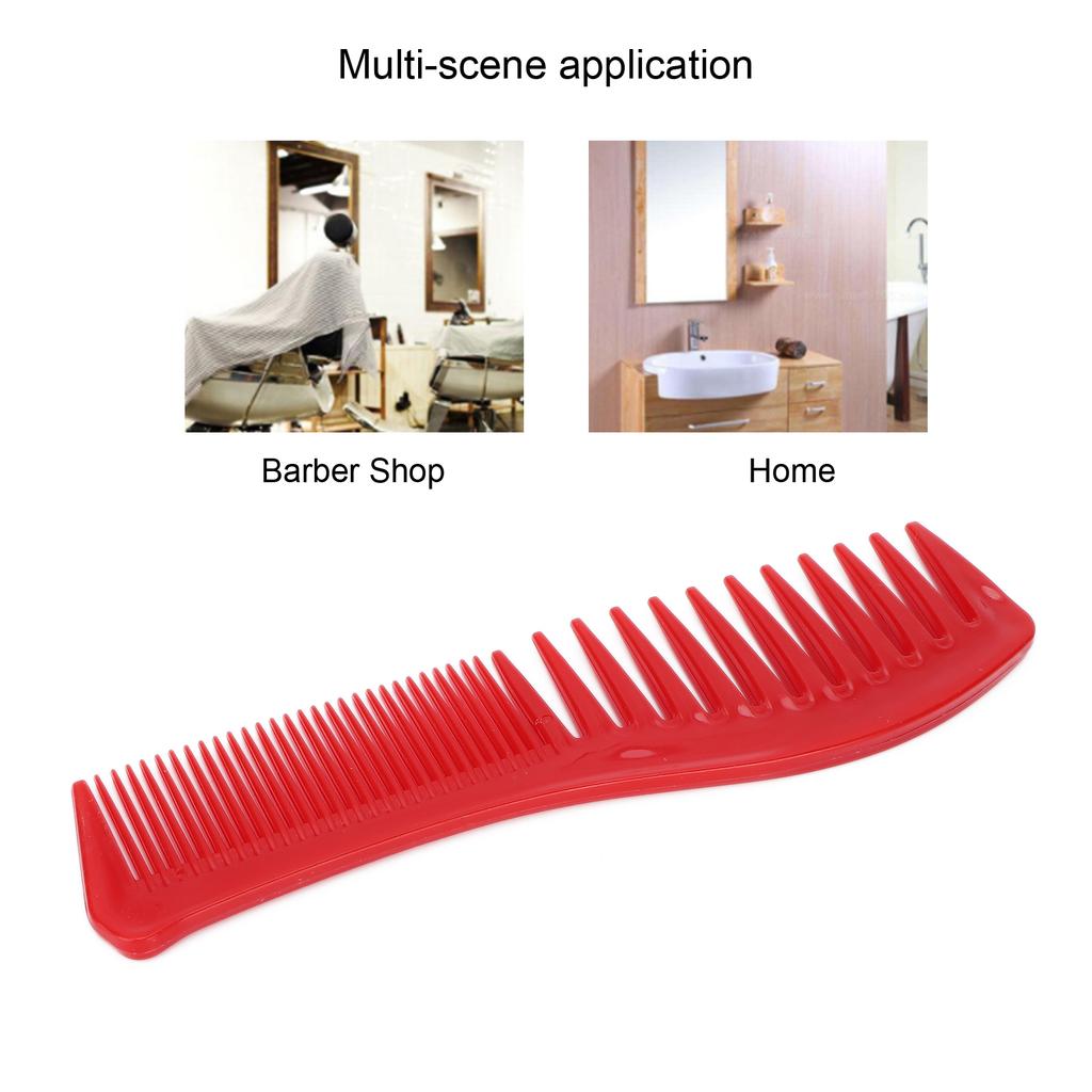 Detangling Hair Comb Portable Home Salon Fine Wide Tooth Styling Comb Hairdressing Tool