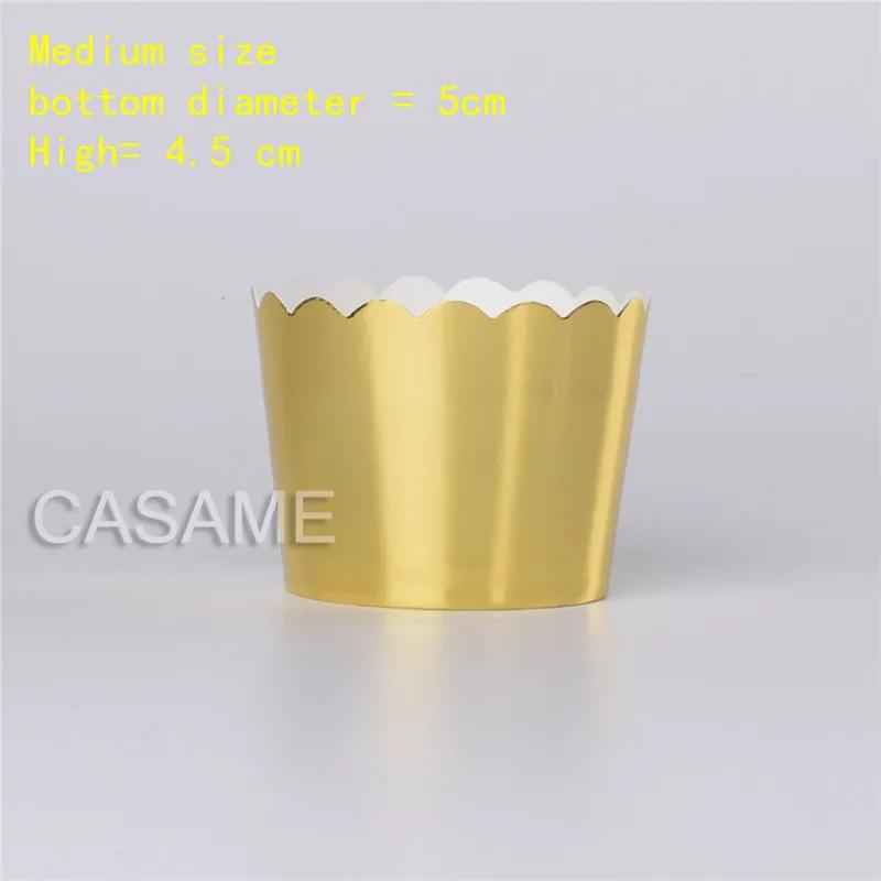 25Pcs Solid Color Baking Cup,Cupcake Liners,Cake Cups Candy Cups Paper Dessert Cups Rainbow Party,Birthday Favor DIY Toppers