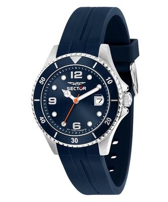 230 Silicone Strap Blue Dial Quartz R3251161056 100M Men's Watch