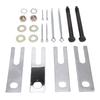 Stainless Steel Trailing Arm Shim Kit with Bolts Nuts Cotter Pins 42532 Replacement For C2 1963 1967