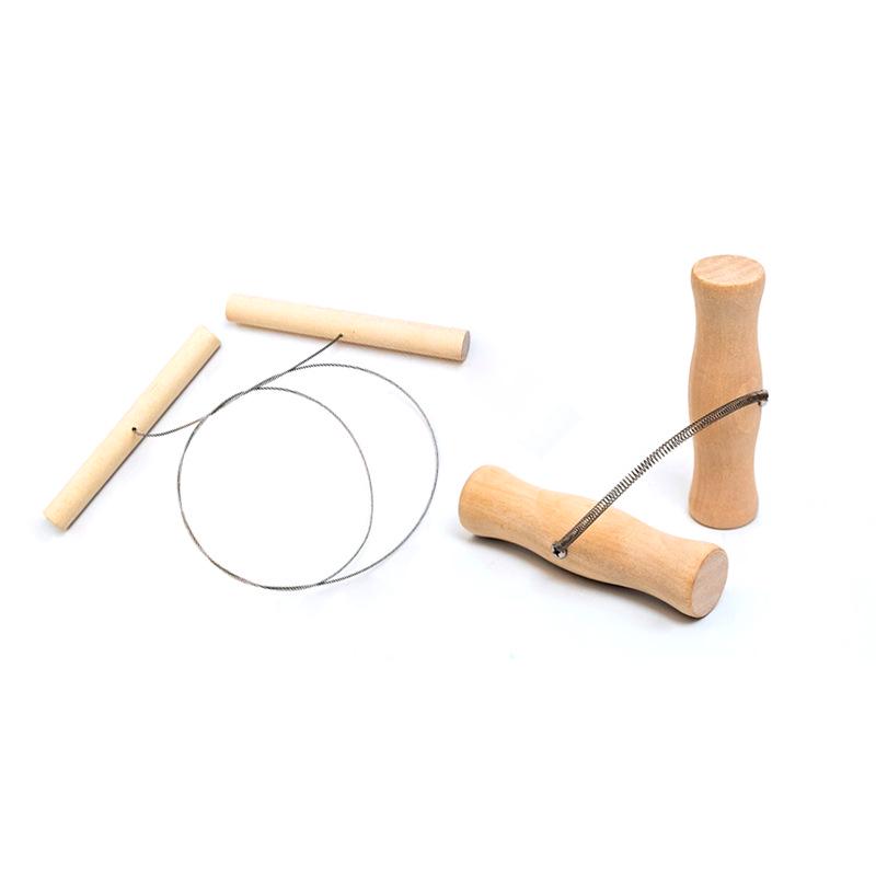 Pottery Tools: Clay Cutting Wire & Rope for Wheel Throwing and Straight Line Cutting