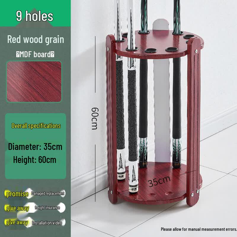 JINGGENG Billiard Cue Floor Stand