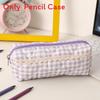 Student Pencil Case With Large Capacity And Durable Polyester Fabric For School Supplies Storage