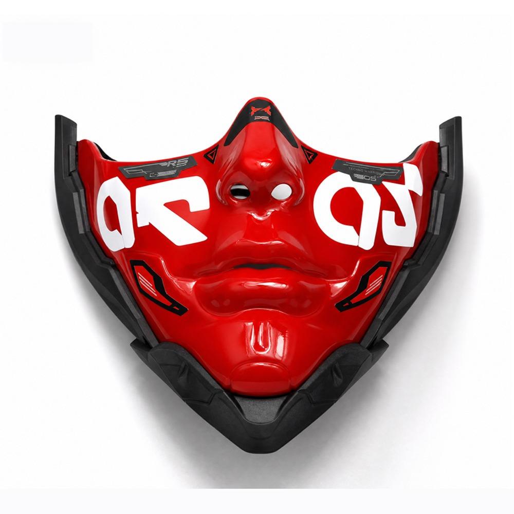Robot Style Cyberpunk Mechanical Face Mask Decorative Design Sci Fi Robot Mask Cosplay Prop