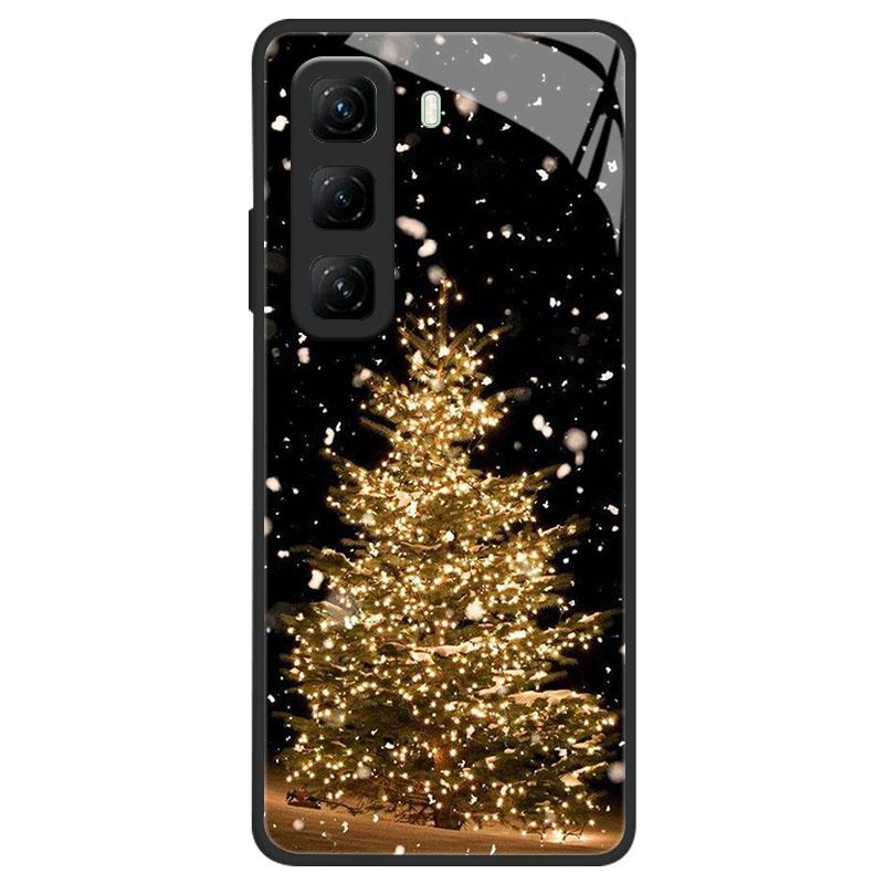 

Закаленное Стекло Чехол Для Infinix Hot 60 50 Pro Plus Pro+ 60i 50i Рождественский Рисунок Чехол Для Телефона Для Infinix Smart 9 Fundas Coque Infinix Hot 60