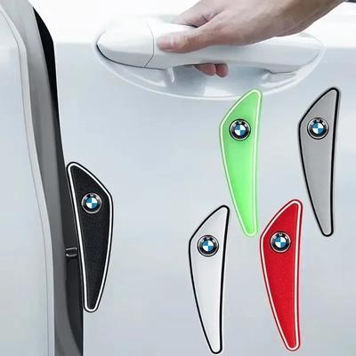 4 peças Faixa Anti-Colisão para Para-choque com Logo de Carro Para G30 G32 G01 G02 G05 G06 G07 G26 G23 G22 F40 F20 G08 G16 G15 G14 G12