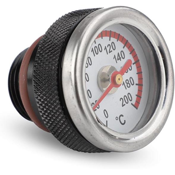 M20x1.5 Oil Temp Temperature Gauge Filler Caps for Motorcycle 0-200℃ Gauge Engine Valves Caps