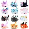 Aphmau Meows Cat Plush Toy Soft Meemeow Stuffed Donut Cat Plushes Kawaii French Fry Cheeseburger Food Plush Doll Christmas Gifts