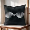 A-Arctic M-Monkeys Band Cushion Cover Natural Linen Organic Fabric Double-Sided Printing Sofa Home Decor Gift Pillow Cover