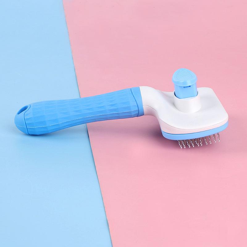 

Щетка для удаления собачьей шерсти Расческа для ухода за кошачьей шерстью для длинных волос Собака Домашнее животное удаляет волосы Чистящая щетка для ванны Товары для собак