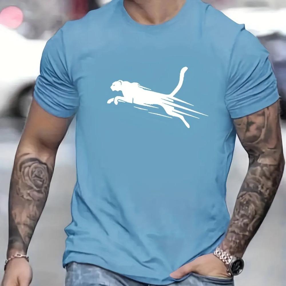 Nové pánské tričko 3d jednoduchý potisk Košile s krátkým rukávem do O-výstřihu Letní ležérní tričko Pro muže Módní top oversized pánské oblečení