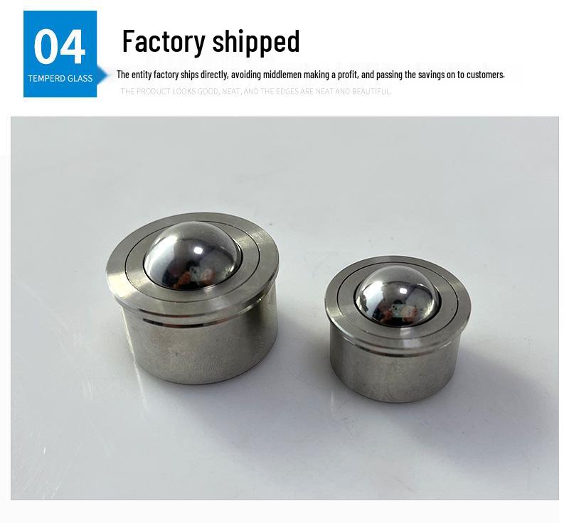 BCHF Flanged Universal Stainless Steel Ball Bearing for Roller Conveyors