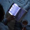 USB Powered Flat Panel Book Light Bright Eye Caring LED Reading Lamp for Bed Headboard Night Study Room Dormitory Desk No Glare