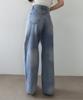 WEGO Straight Denim Everyday Light Denim Pants, Trousers, Bottoms, Denim, Simple, Wear, Year-Round, Women's, Gift, Present, Winter/Spring, Classic,