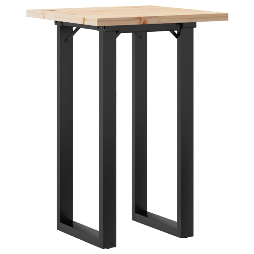 Vidaxl Dining Table with Square Legs, 50X50X75.5 Cm
