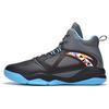 New Bastard Vintage Basketball Shoes Men High Top Black 112141649S-2