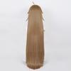 Miss Hina Cosplay Wig Impact Cosplay Gorou Cosplay Long Heat Resistant Synthetic Hair Ms Hina Wigs + Wig Cap