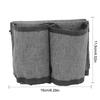 Luggage Handle Water Bottle Holder Bag Dual Cup Storage Pouch Adjustable Drawstring Drink Carrier For Travel Suitcase Use