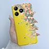 Para Realme C61 C63 Funda de Teléfono Diseño de Niña con Flores Silicona Suave TPU Carcasa Trasera para Realme Narzo N63 C 63 Fundas RealmeC61