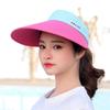 Foldable For Women Sunscreen UV Protection Travel Sun Hat Empty Top Hat Women Cap Korean Style Hat